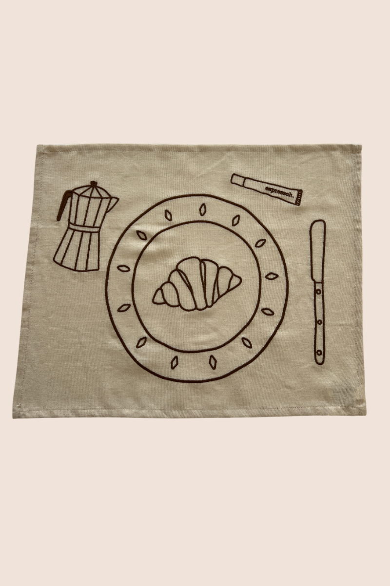 Placemats Set EspressOh x Kulu-Club