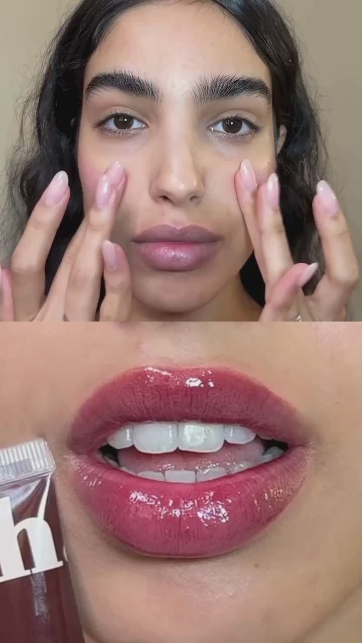 Glassy cheeks, Cherry Lips