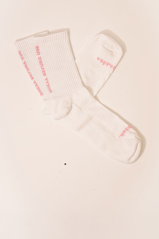 
            
                carica l&#39;immagine nella Galleria, SmellBeforeUse White Socks
            
        