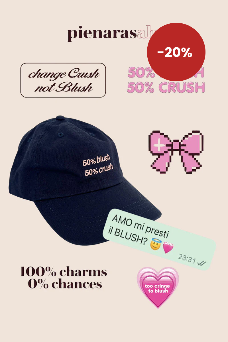 espressOh x My Melody Baseball Cap + Stickers